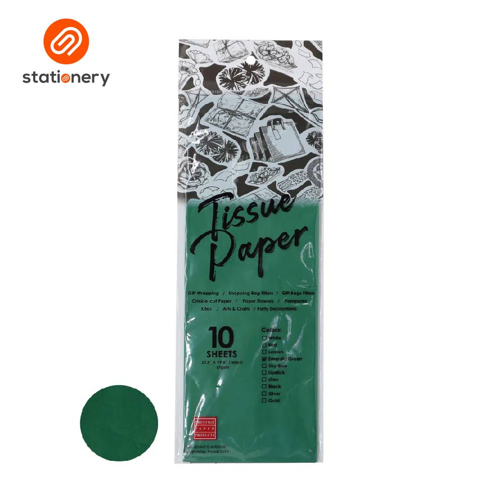 Tissue Paper 17gsm 10 Sheets per Pack (Papel de Hapon) – SM Stationery