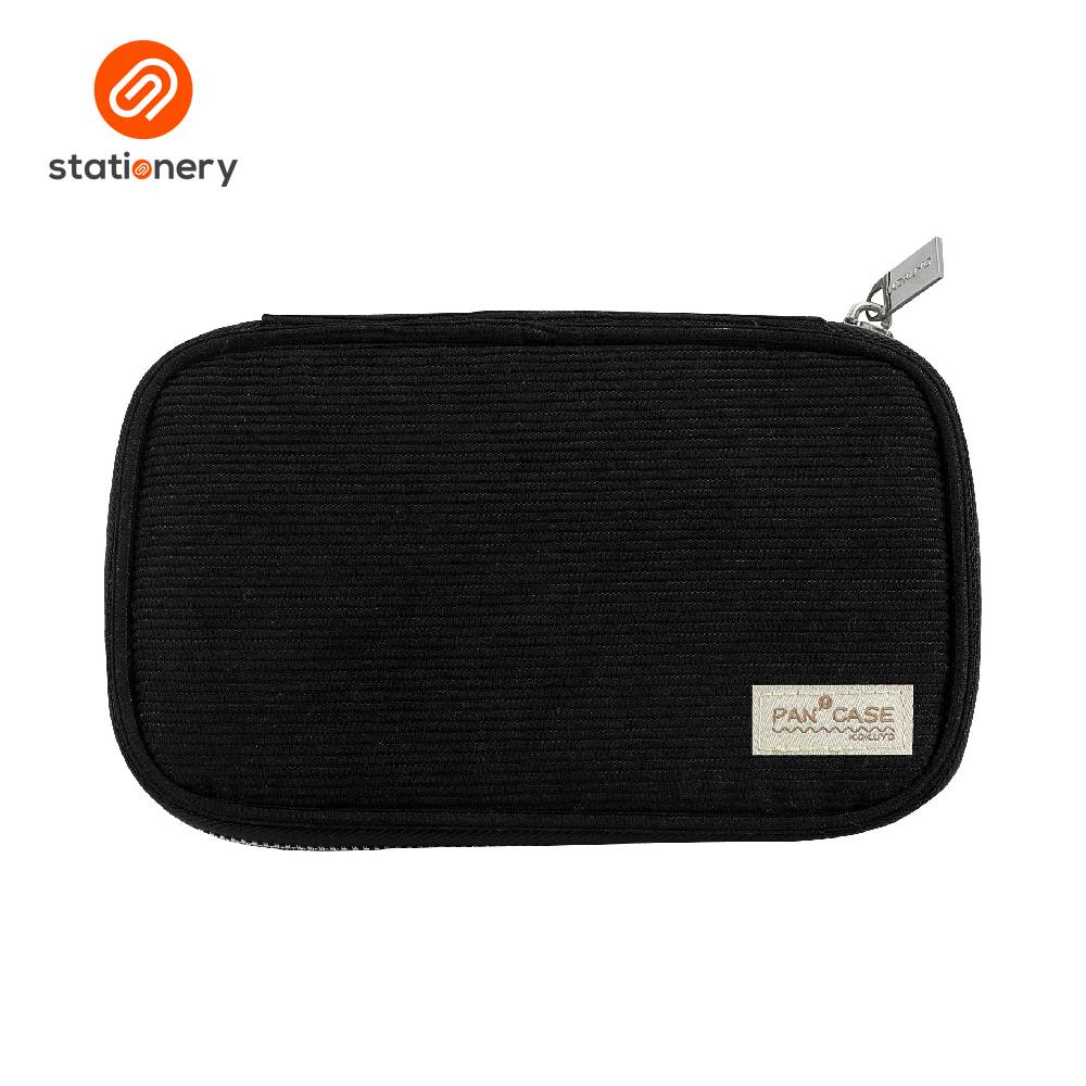 Kokuyo Pencase <Pancase> - Black-zoom-2
