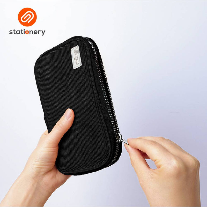 Kokuyo Pencase <Pancase> - Black-zoom-