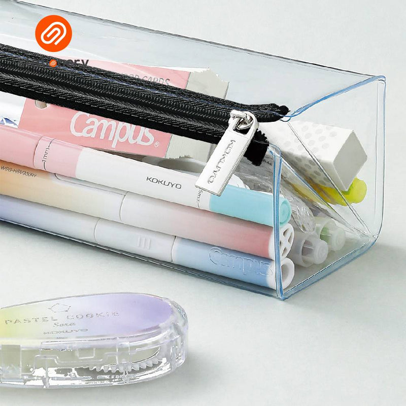 Kokuyo Pencase C2 - Clear Black-zoom-