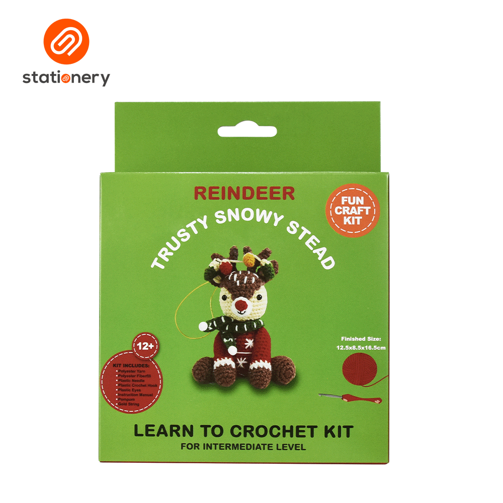 Christmas Crochet Fun Craft Kit Intermediate Level
