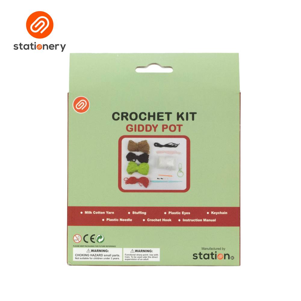 Succulents Crochet Fun Craft Kit - Bubbly Cactus-zoom-5