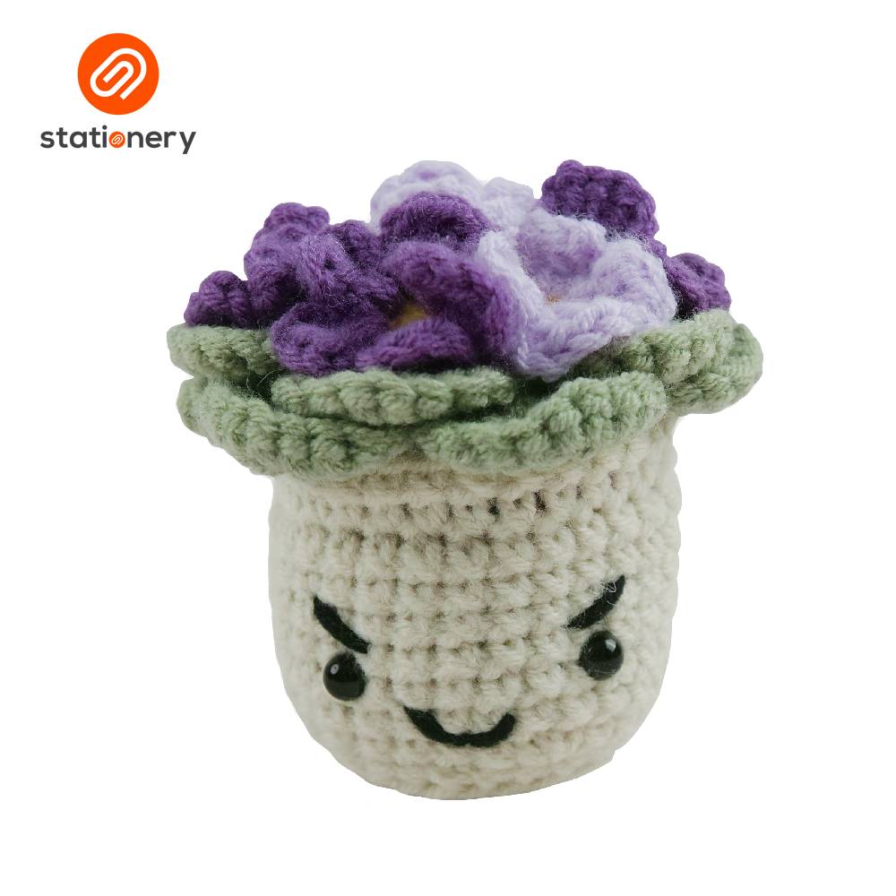 Succulents Crochet Fun Craft Kit - Bubbly Cactus-6
