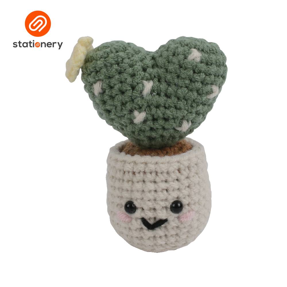 Succulents Crochet Fun Craft Kit - Bubbly Cactus-7