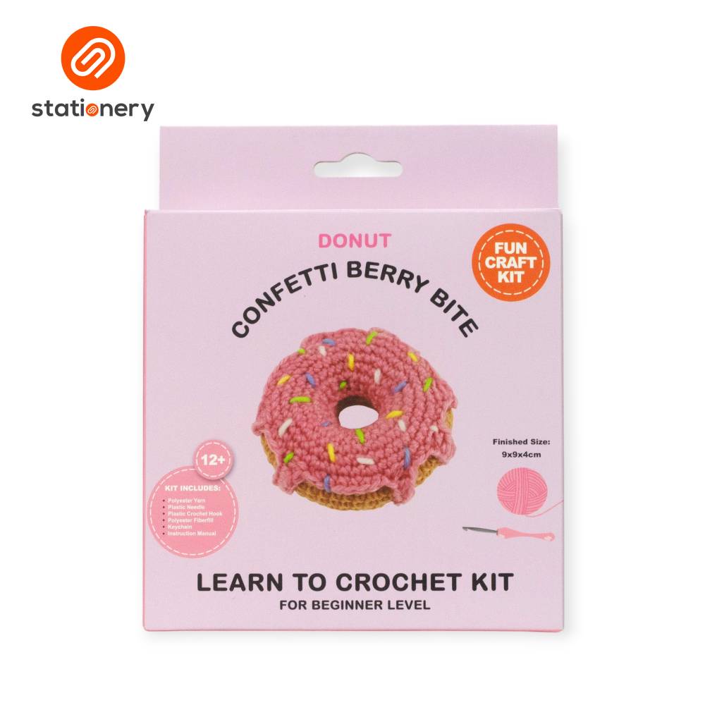 Desserts Crochet Fun Craft Kit  Intermediate Level-8