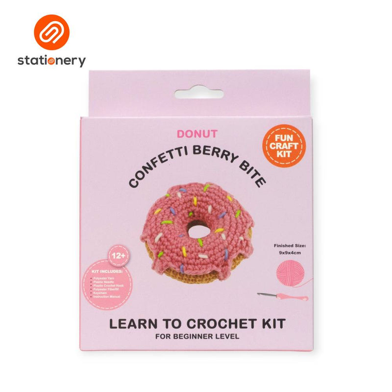 Desserts Crochet Fun Craft Kit  Intermediate Level-zoom-