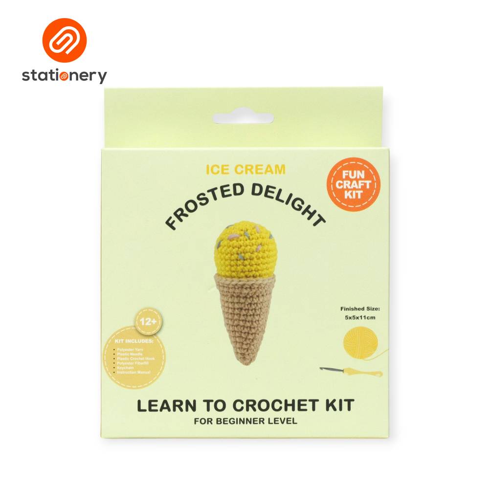 Desserts Crochet Fun Craft Kit  Intermediate Level-zoom-10