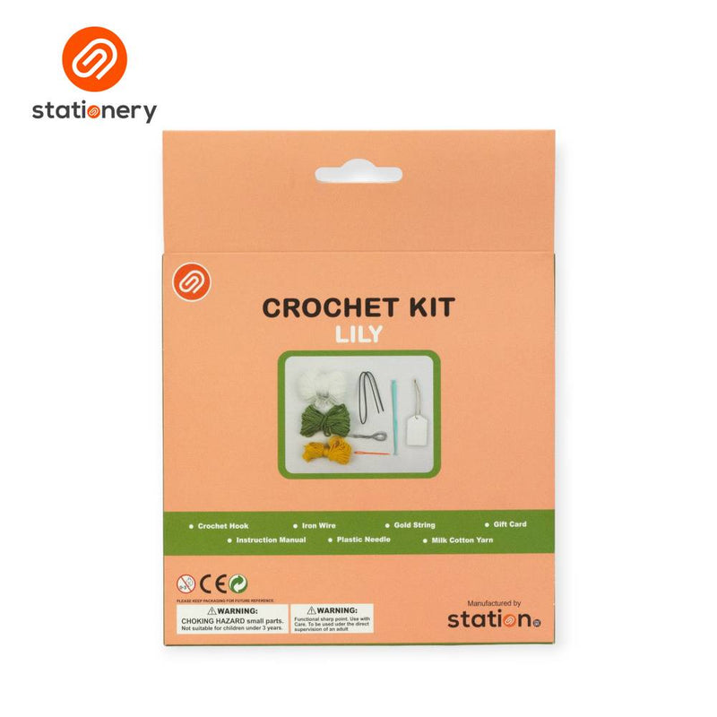 Flower Stems Crochet Fun Craft Kit - Lily-zoom-