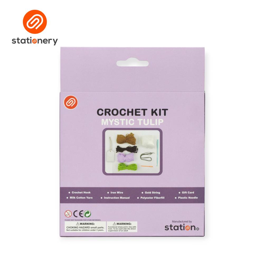Flower Pots Crochet Fun Craft Kit  Intermediate Level-zoom-5