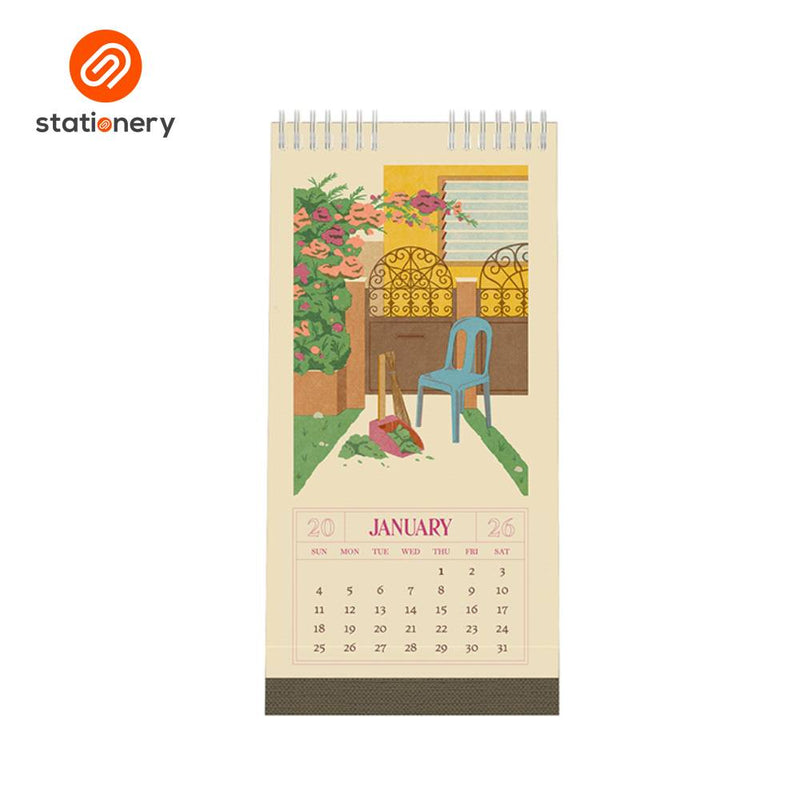 2026 Desk Calendar Manahanan 4.25 x 9"-zoom-