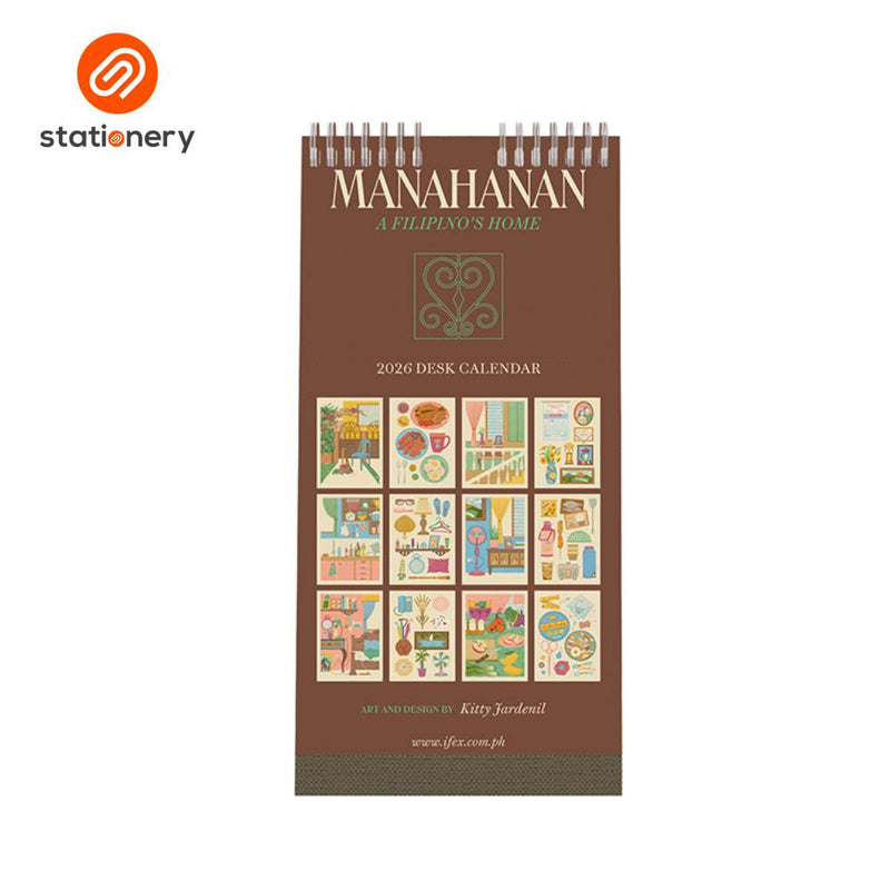 2026 Desk Calendar Manahanan 4.25 x 9"-zoom-