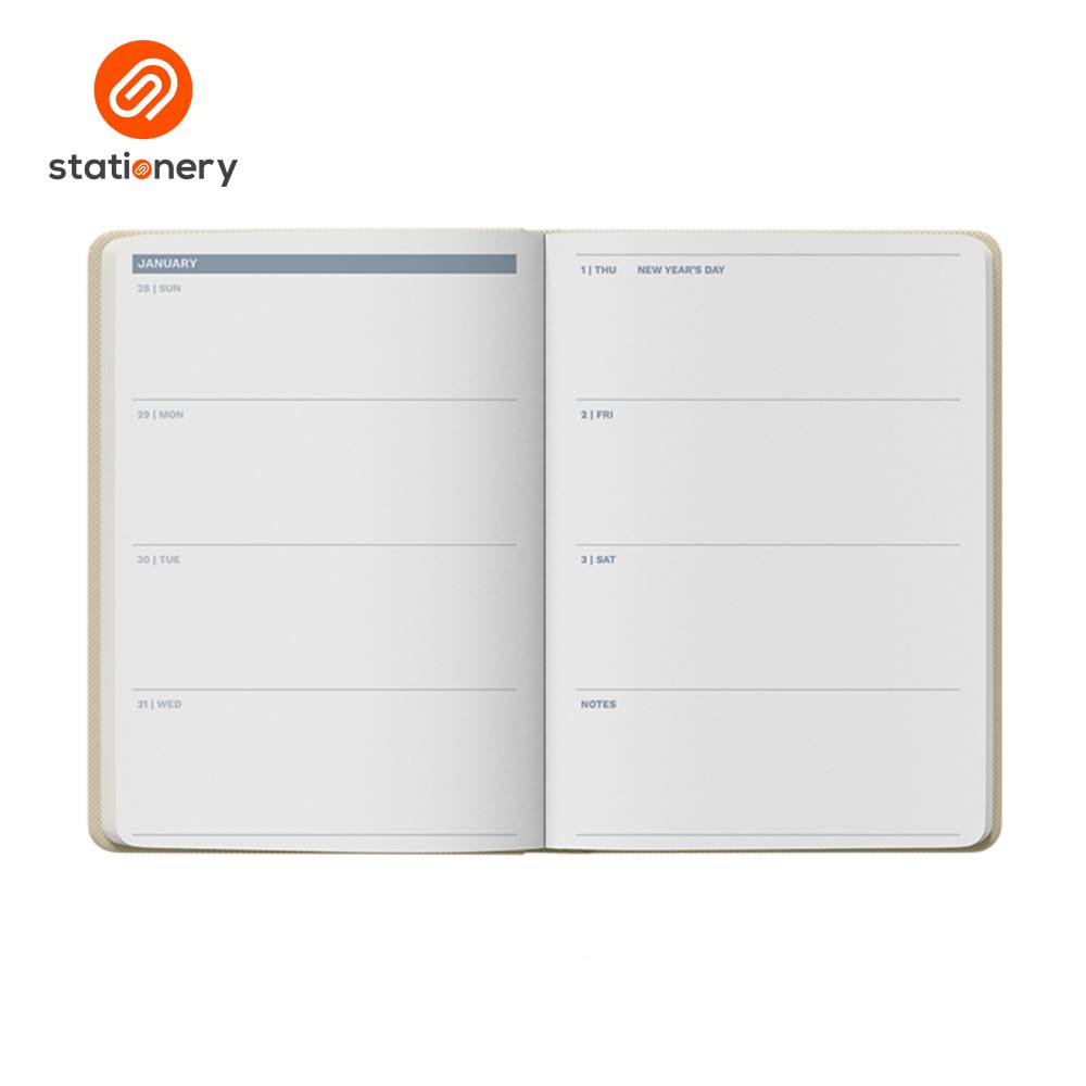 2026 Notebook Planner A5 - Florals & Verses