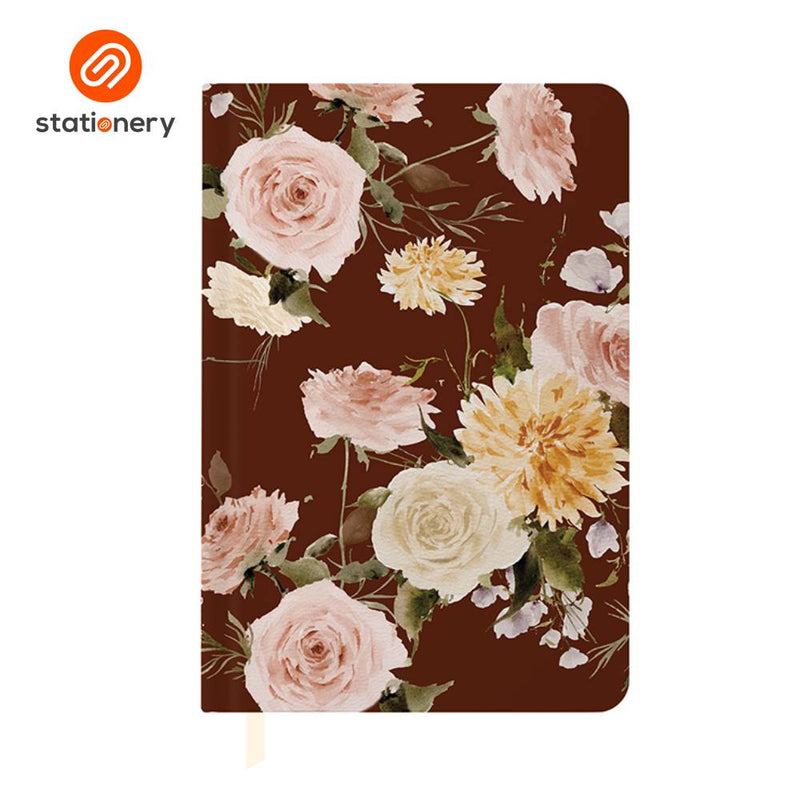 2026 Classic Notebook Planner Florals & Verses A5-zoom-