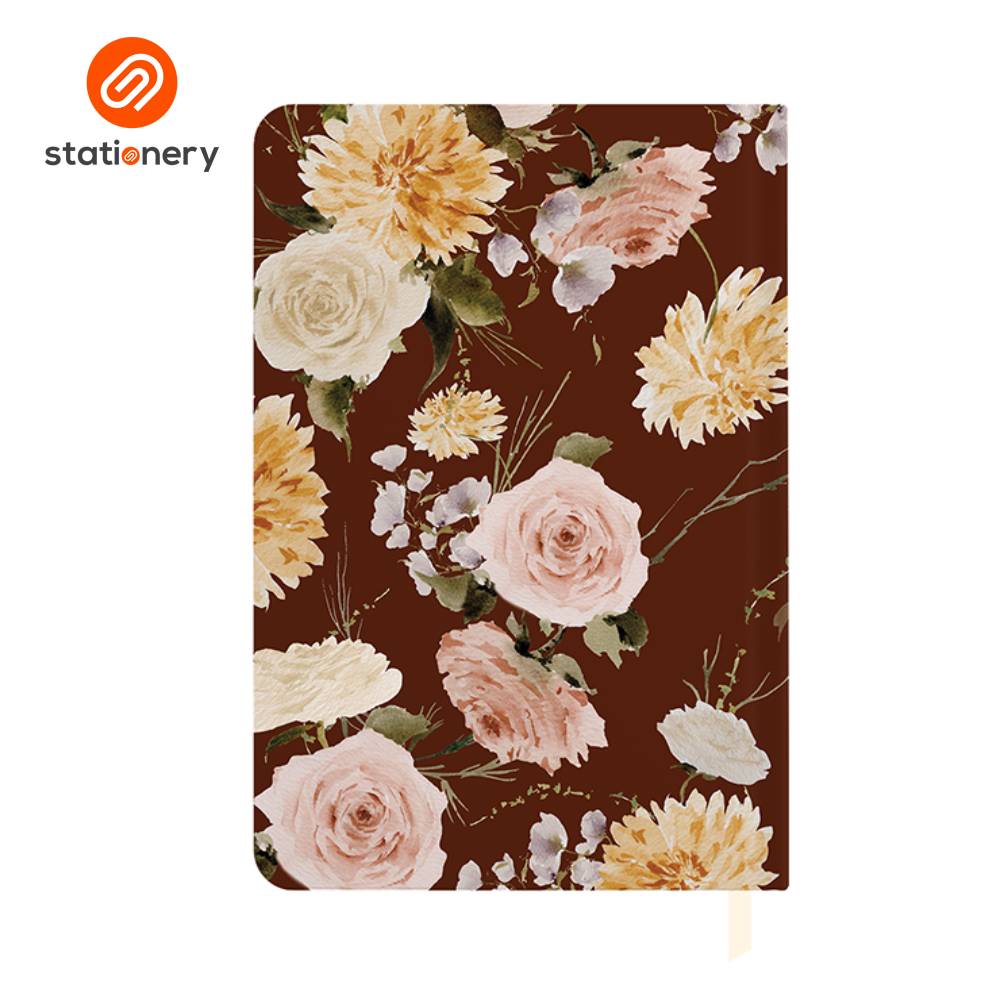 2026 Classic Notebook Planner Florals & Verses A5-zoom-1