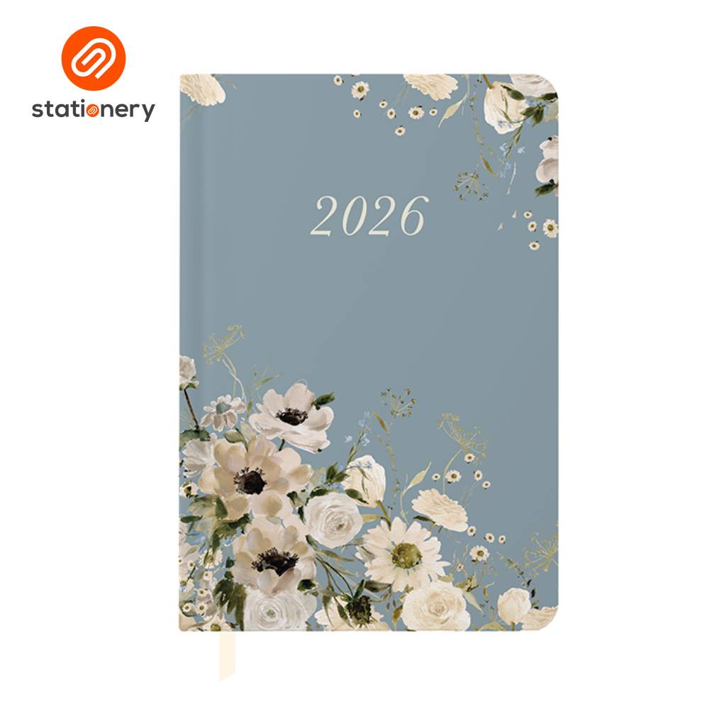 2026 Classic Notebook Planner Florals & Verses A5-zoom-4
