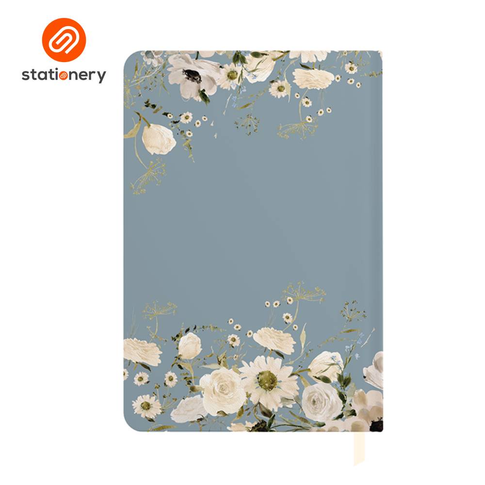 2026 Classic Notebook Planner Florals & Verses A5-7