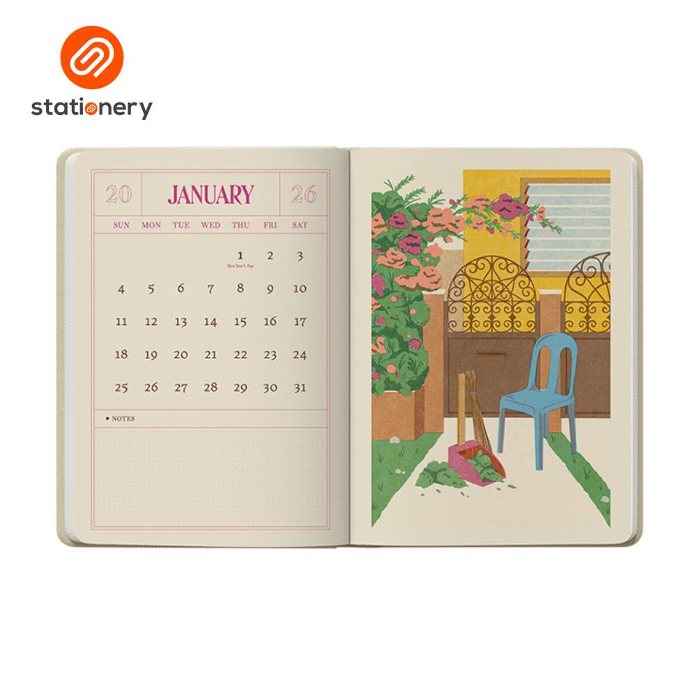 2026 Classic Notebook Planner Manahanan A5