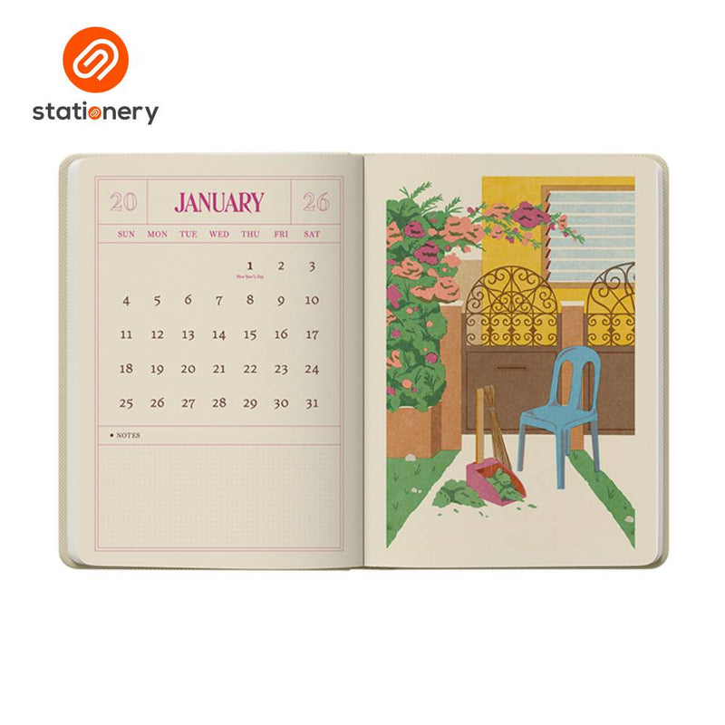 2026 Classic Notebook Planner Manahanan A5-zoom-