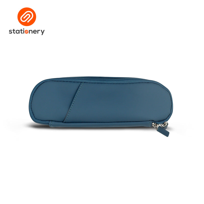 Slim Leatherette Pen Case-zoom-