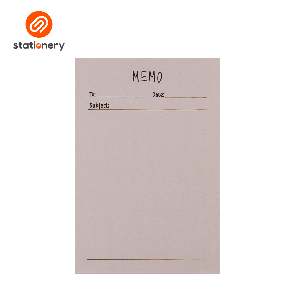 Memo Pad 50 Sheets 2pcs per Pack - 4x6"-3