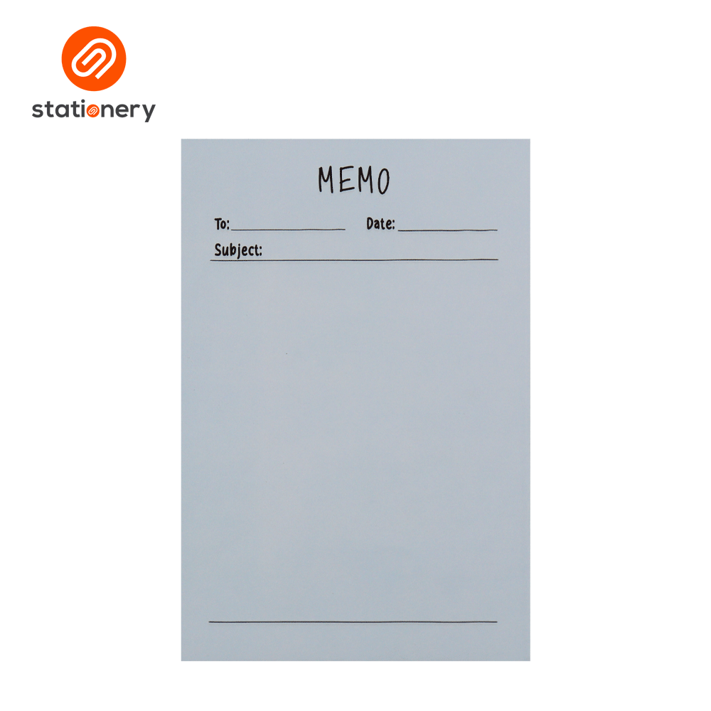 Memo Pad 50 Sheets 2pcs per Pack - 4x6"-4
