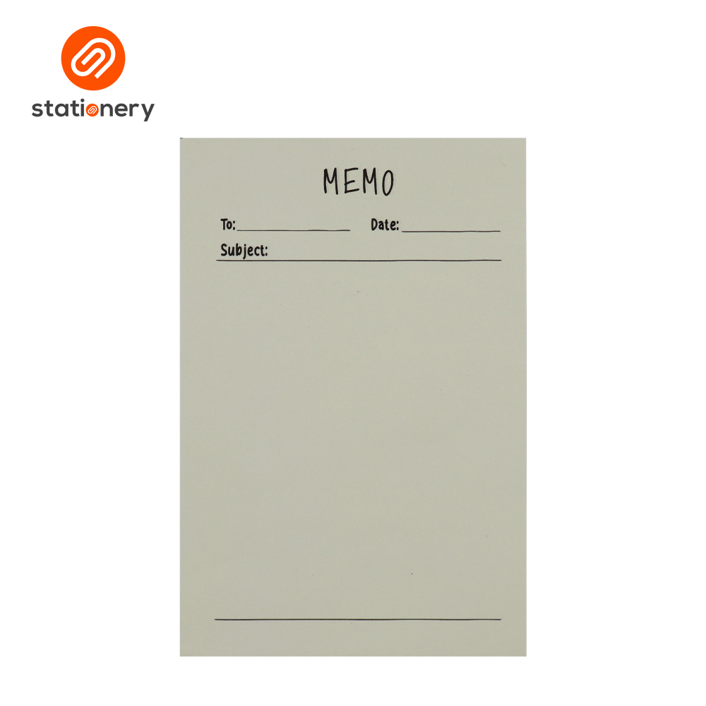 Memo Pad 50 Sheets 2pcs per Pack - 4x6"-zoom-6