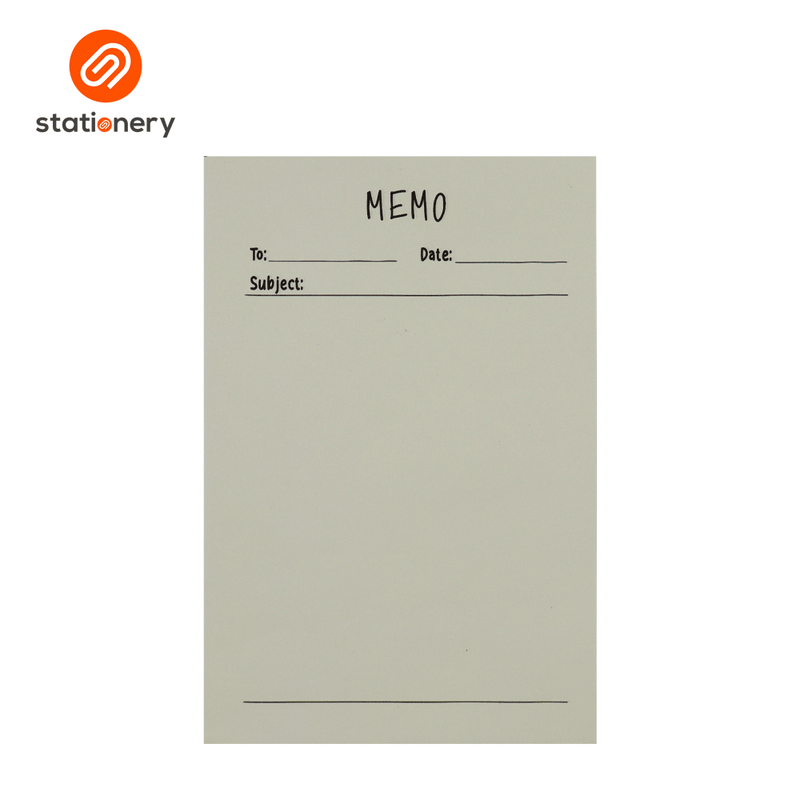 Memo Pad 50 Sheets 2pcs per Pack - 4x6"-zoom-