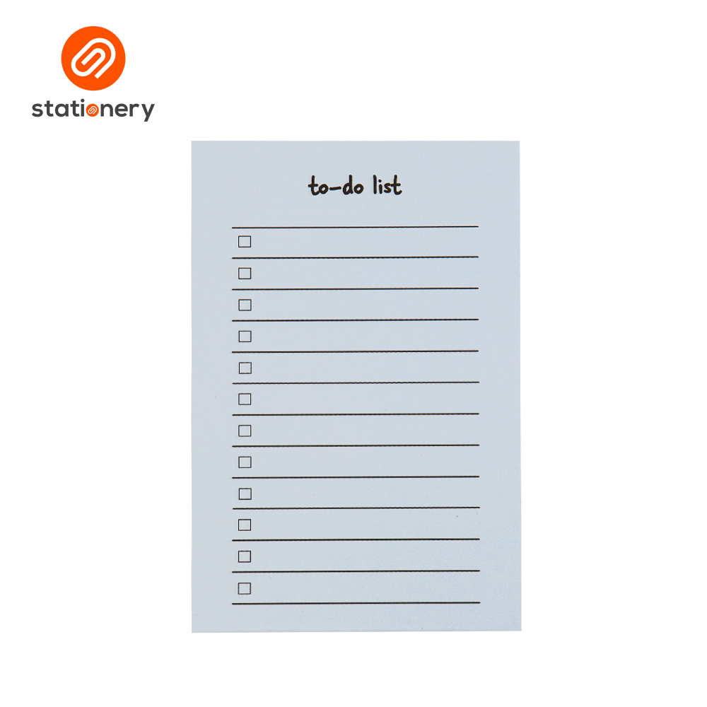 To Do List Memo Pad 50 Sheets 4x6" - Pink/Blue (Pack of 2)-6