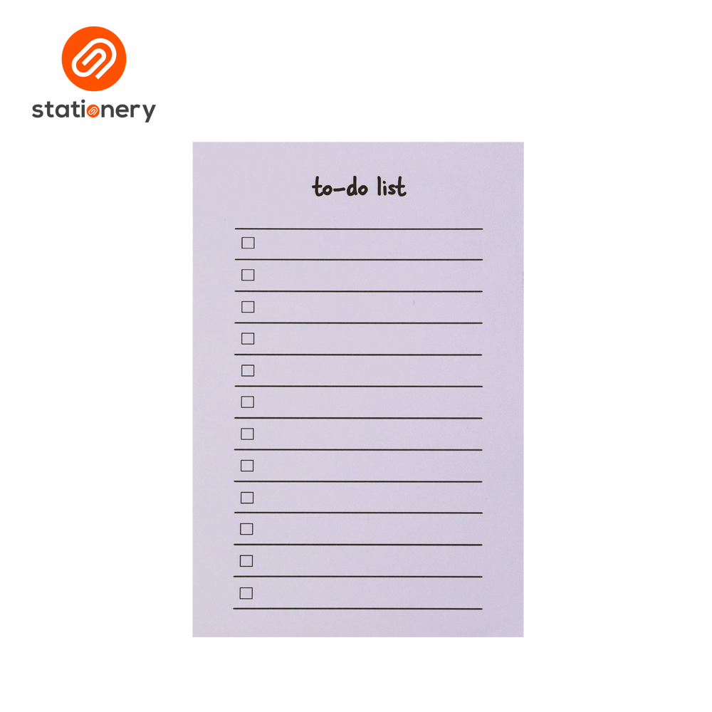 To Do List Memo Pad 50 Sheets 4x6" - Pink/Blue (Pack of 2)-zoom-3