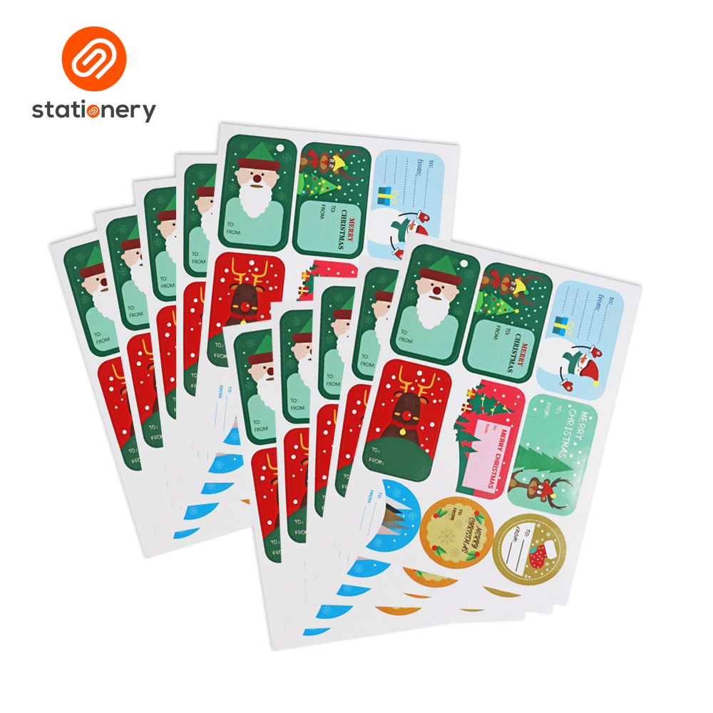 Christmas Sticker 20 Sheets - Assorted-1