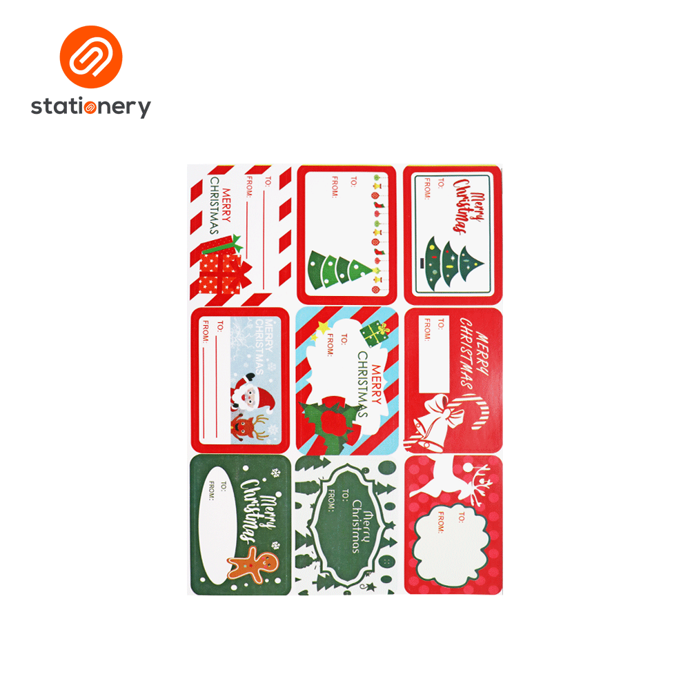 Christmas Sticker 20 Sheets - Assorted-4