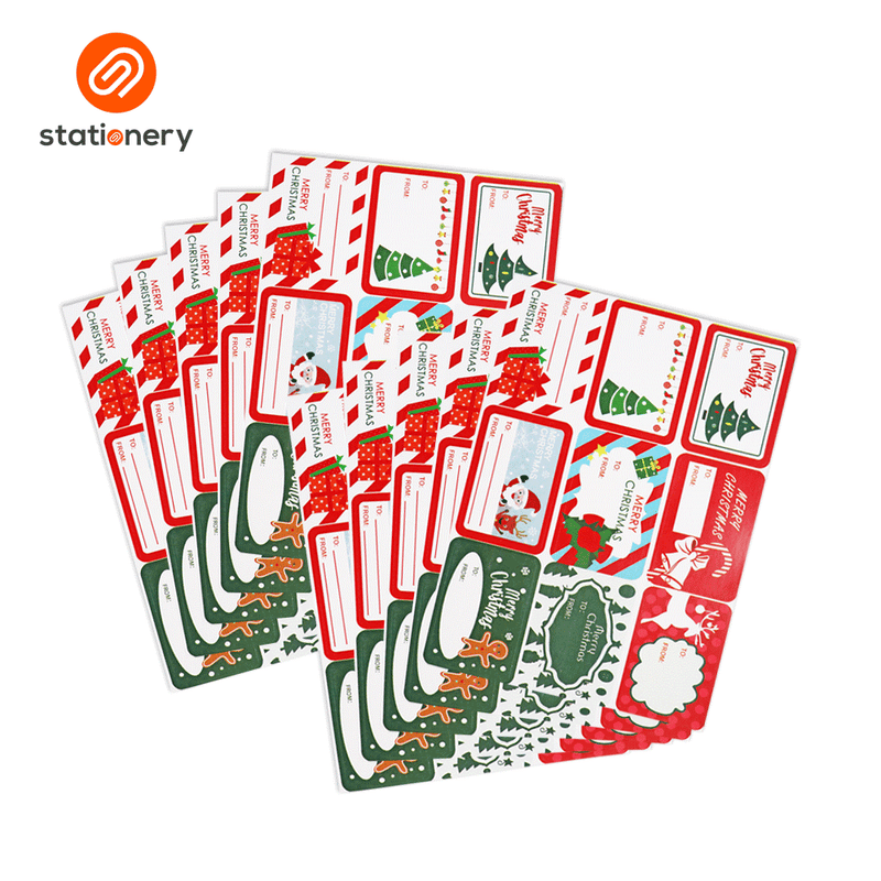 Christmas Sticker 20 Sheets - Assorted-zoom-