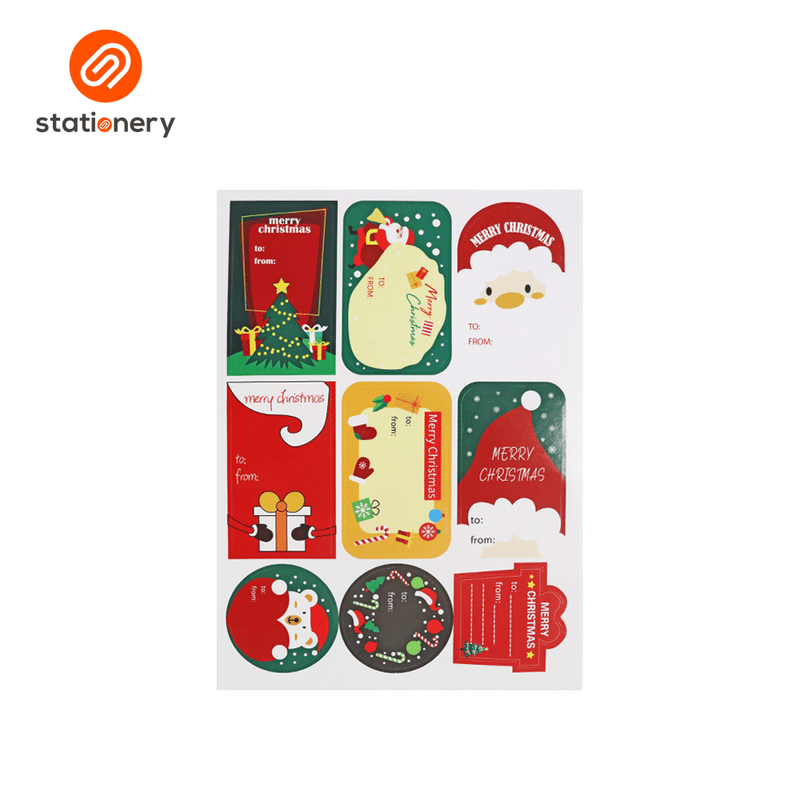 Christmas Sticker 20 Sheets - Assorted-zoom-
