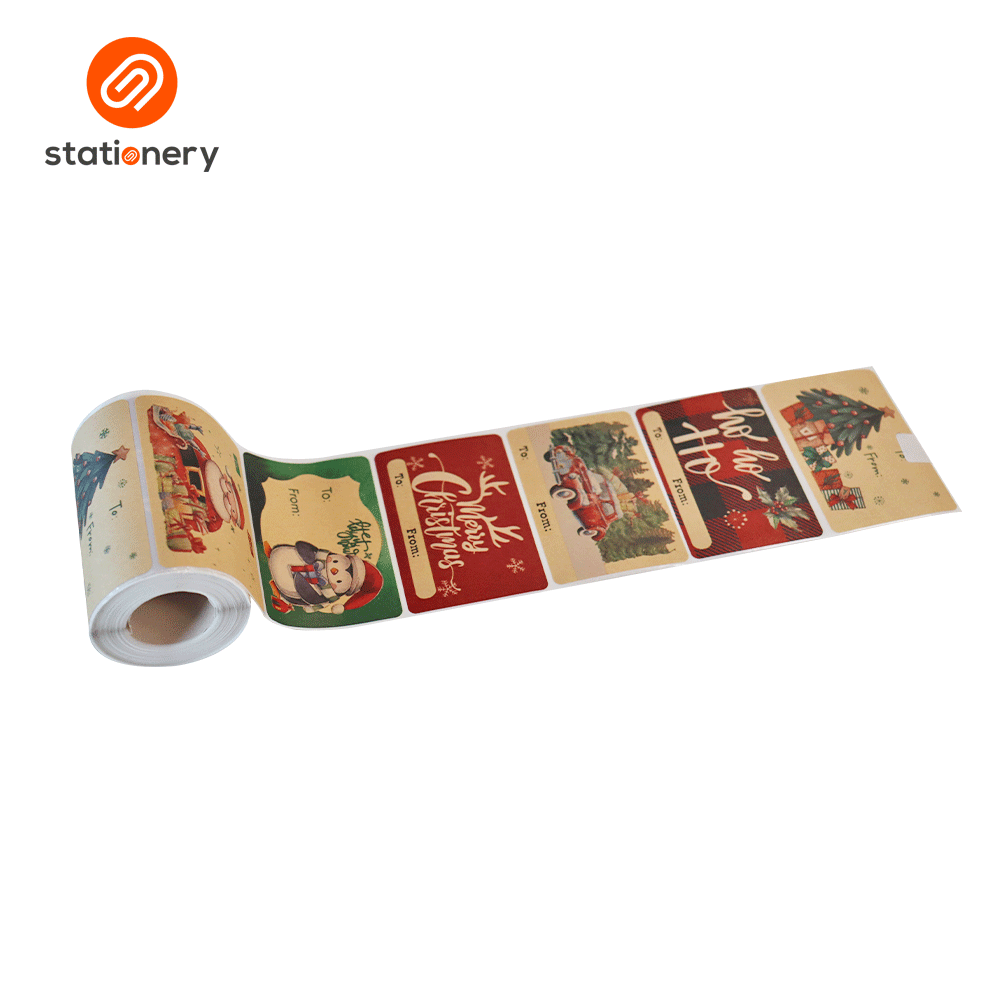 Christmas Sticker Roll 2025 - 200 pcs-zoom-4