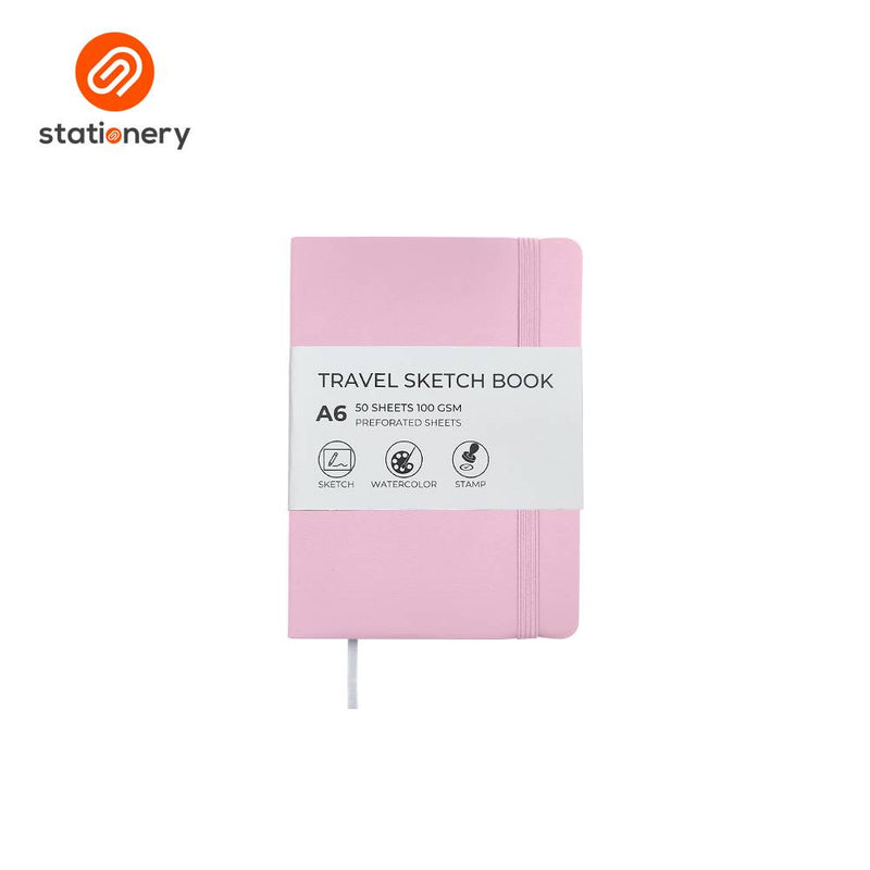 Travel Sketch Book A6 100gsm 50 Sheets-zoom-