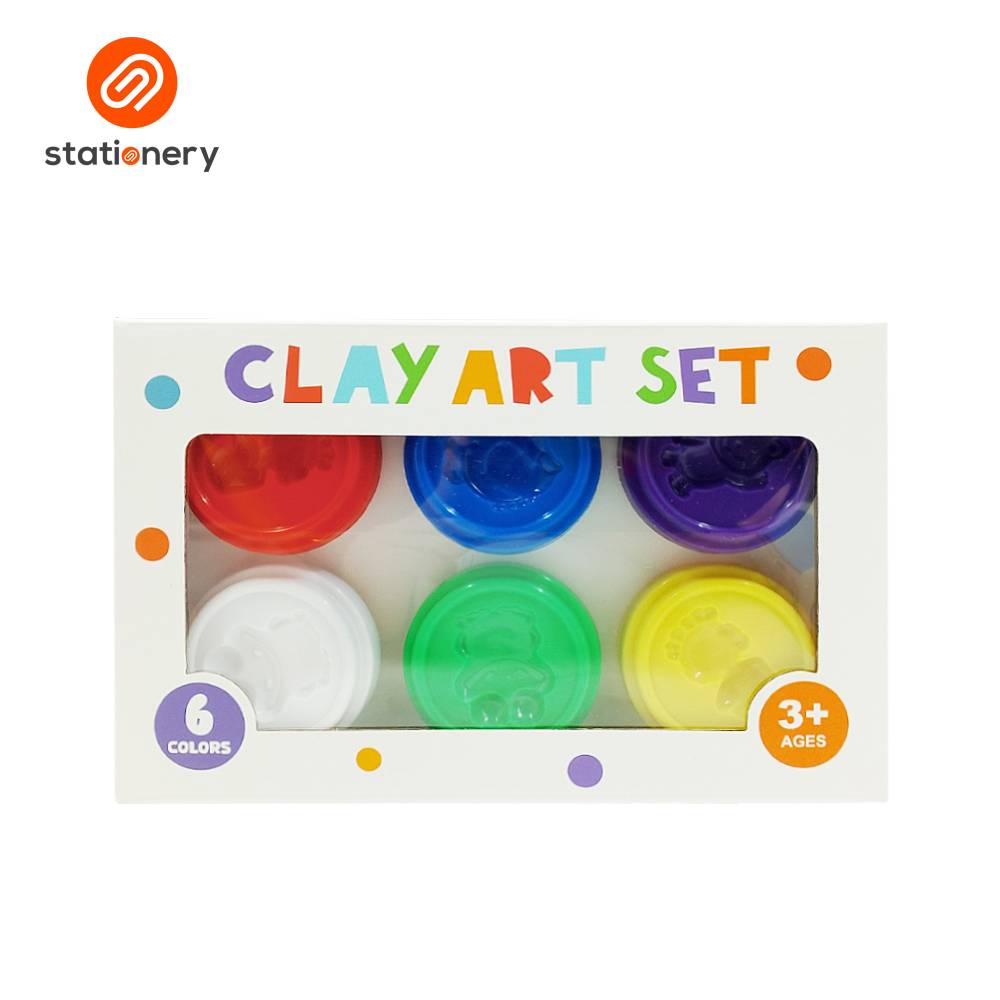 Basic Clay Art Set 6 Colors
