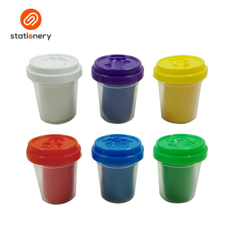 Basic Clay Art Set 6 Colors-zoom-