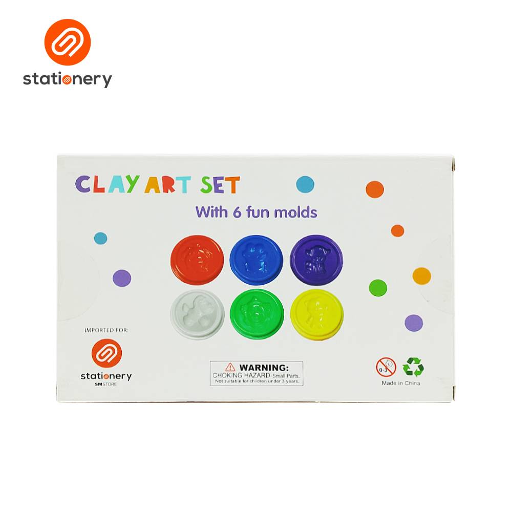 Basic Clay Art Set 6 Colors-3