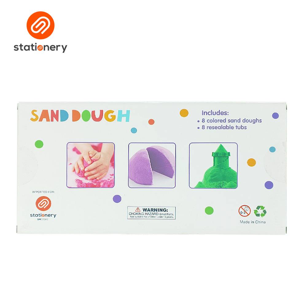 Sand Dough Clay Art Set 8 Colors-zoom-3
