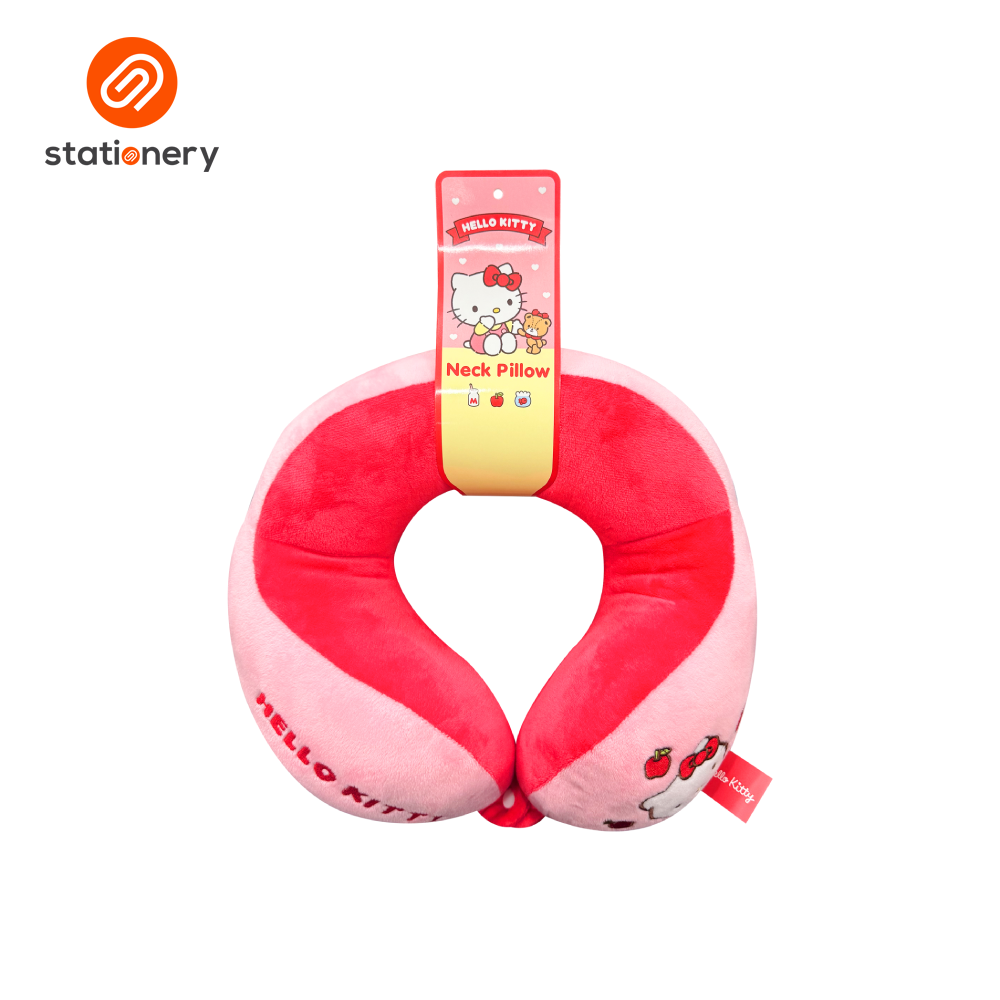 Sanrio Embroidered Neck Pillow - Hello Kitty-zoom-3