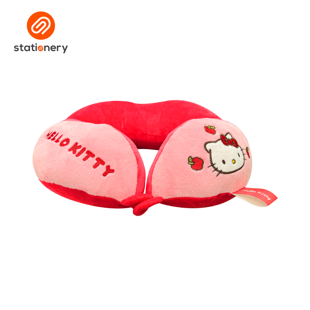 Sanrio Embroidered Neck Pillow - Hello Kitty