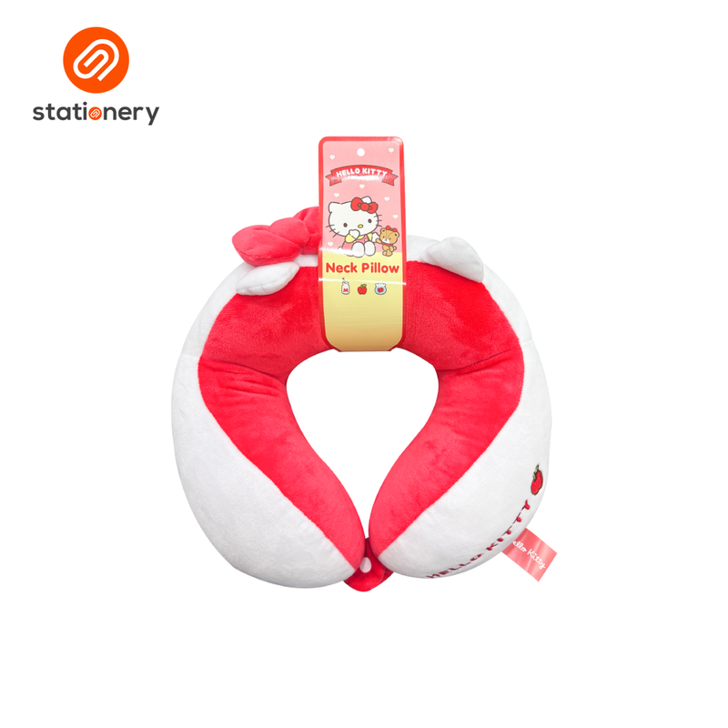 Sanrio Face Neck Pillow - Hello Kitty-zoom-