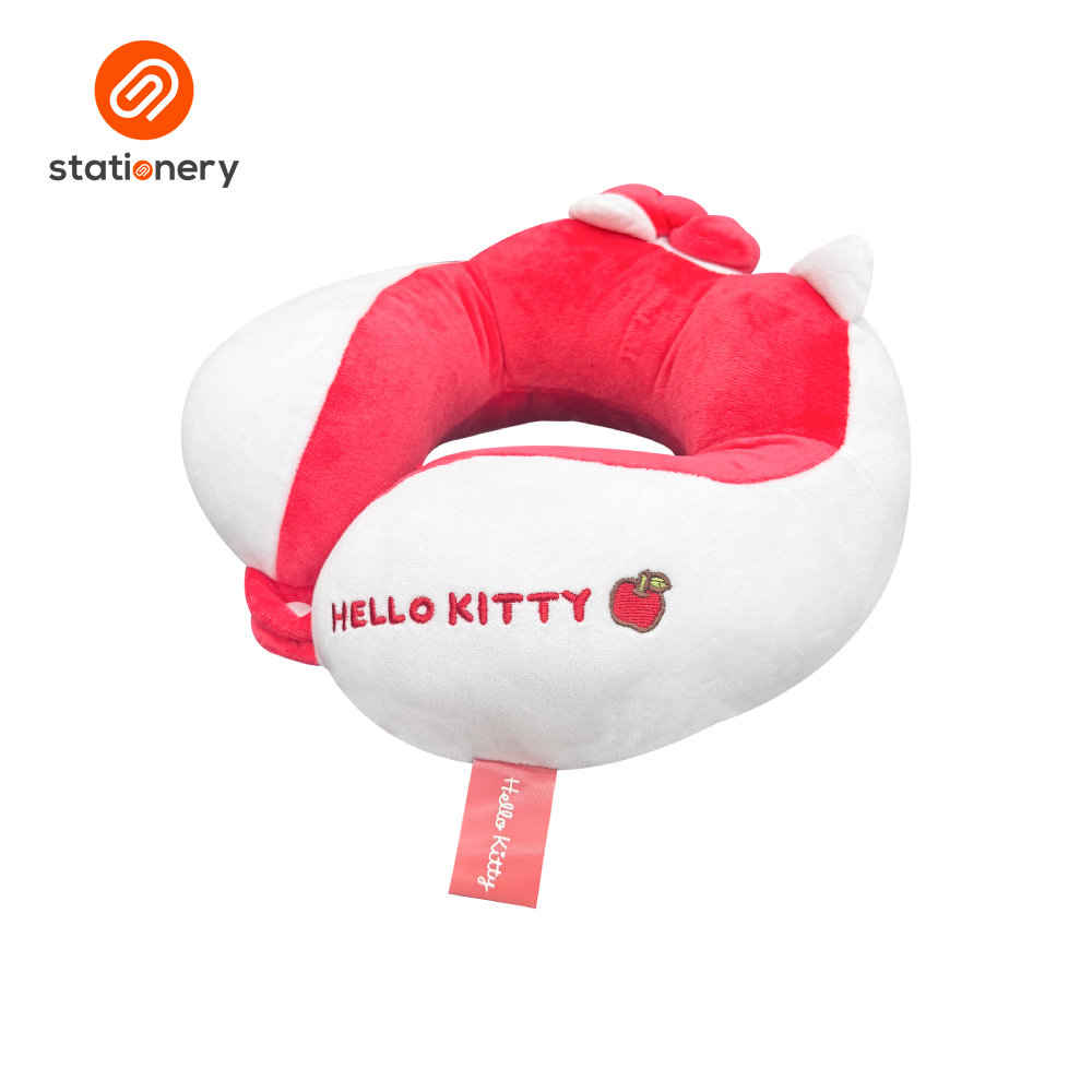 Sanrio Face Neck Pillow - Hello Kitty-zoom-2