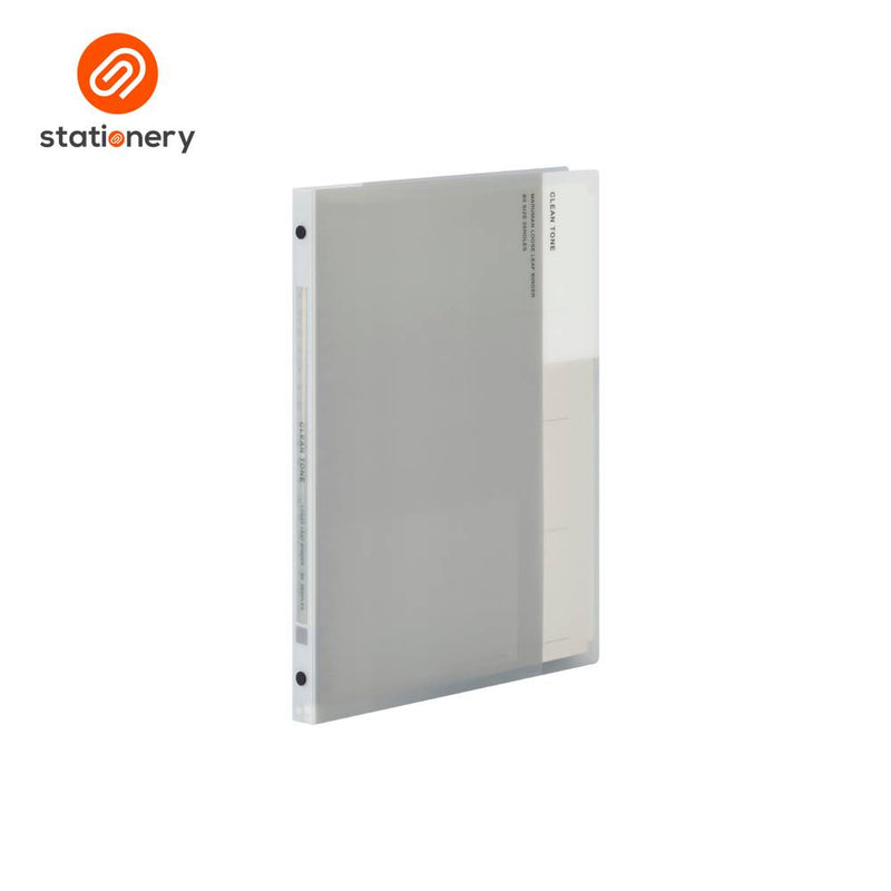 Maruman Clean Tone Binder Slim Type B5 - Gray-zoom-