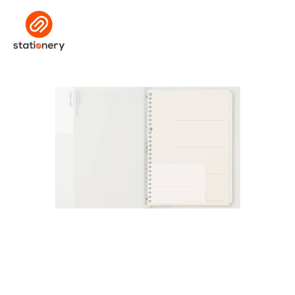 Maruman Clean Tone Binder Slim Type B5 - Gray-zoom-9