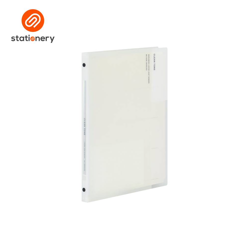 Maruman Clean Tone Binder Slim Type B5 - Gray-zoom-5