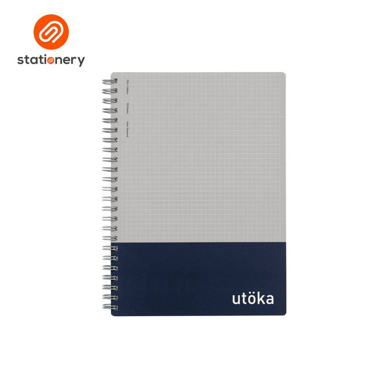Maruman Utoka Grid Notebook A5-zoom-