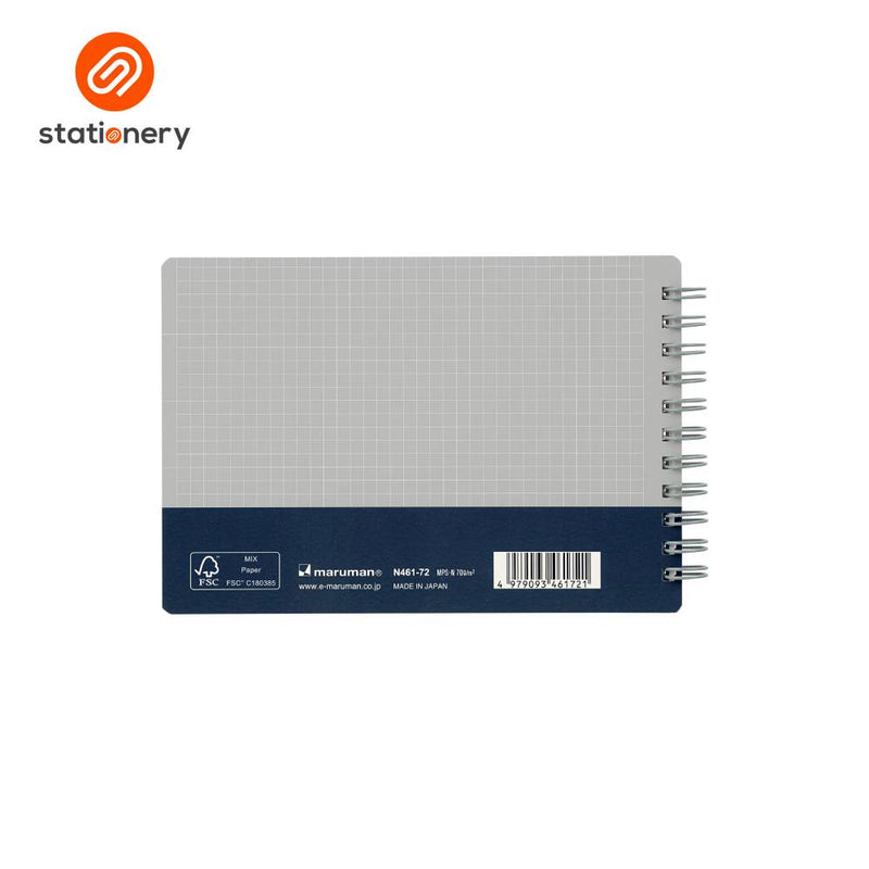 Maruman Utoka Grid Pocket Notebook A6-zoom-