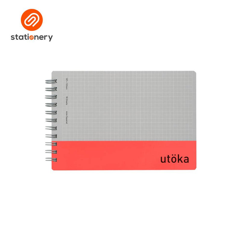 Maruman Utoka Grid Pocket Notebook A6-zoom-