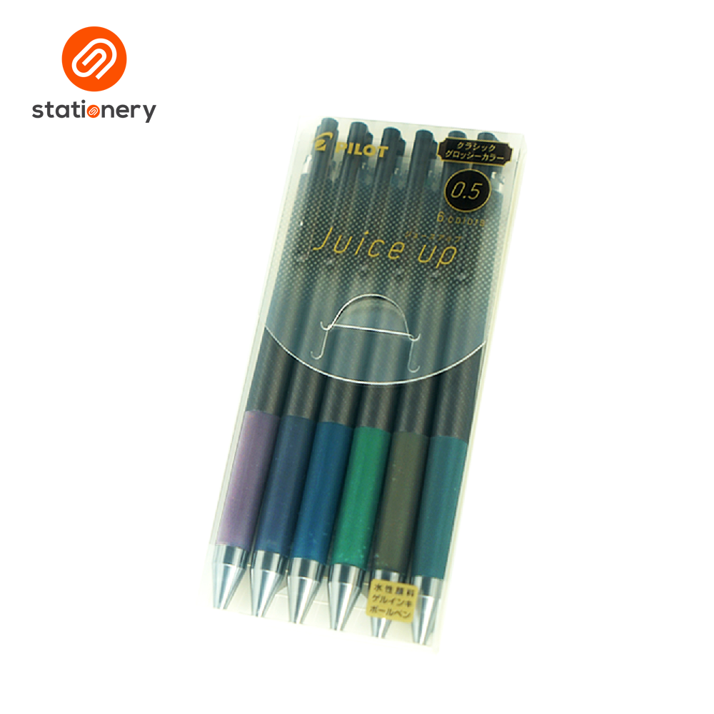 Pilot Juice Up Gel Pens 0.5mm 6 Color - Vintage Colors